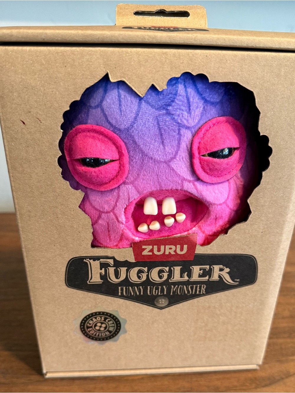 ZURU Fuggler The Cod Father Funny Ugly Monster Plush. New